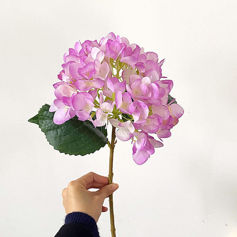 Hydrangea Faux Flower – Realistic Touch, Perfect for Living Room & Dining Table Decor, Elegant Centerpiece for Home & Office