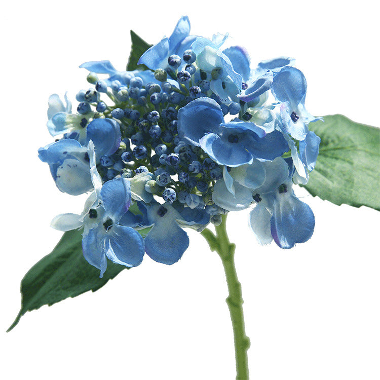 Realistic Hydrangea Bouquet for Spring Home Decor - Lifelike Faux Flowers Perfect for Living Room Arrangements and Elegant Floral Displays