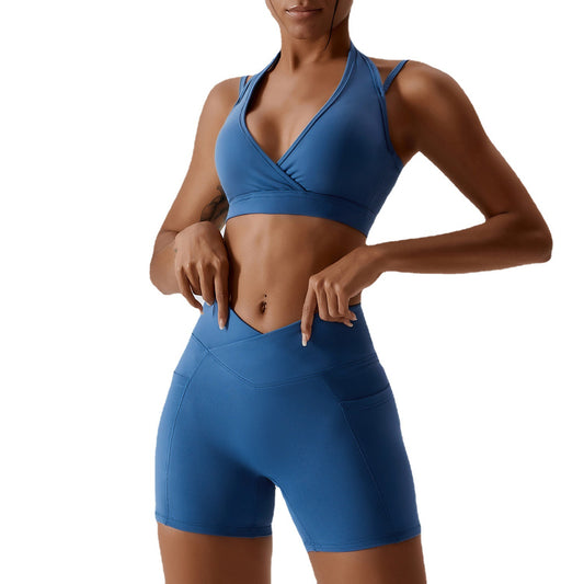 Women s High Performance Yoga Set Quick Dry Breathable and Figure Flattering Sportswear for Running and Fitness with Back Design