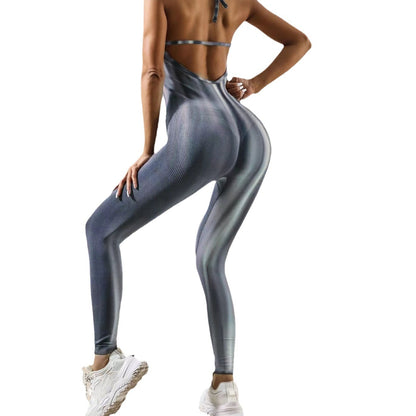 Seamless Bodysuit Tight Fitting Yoga Outfit for Fitness Running Dance and Active Wear for Enhancing Your Shape and Performance