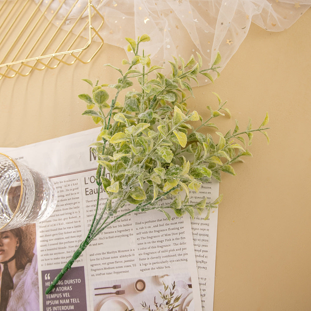 Realistic Eucalyptus and Hairy Cucumber Grass Faux Floral Arrangement for Wedding Decor - GF16294A