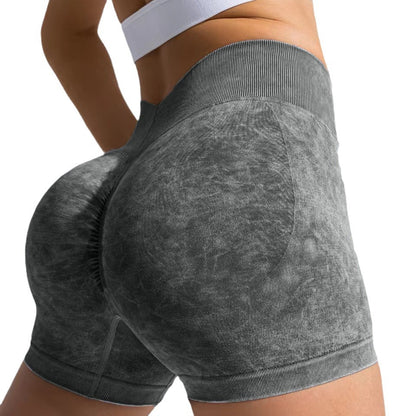 High Waisted Quick Dry Breathable Yoga Shorts for Women Figure Flattering V Waist Design for Running Fitness and Everyday Active Wear