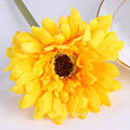 Realistic Faux Daisy & African Daisy Stem - Elegant Decorative Flower for Home Décor and Festive Celebrations