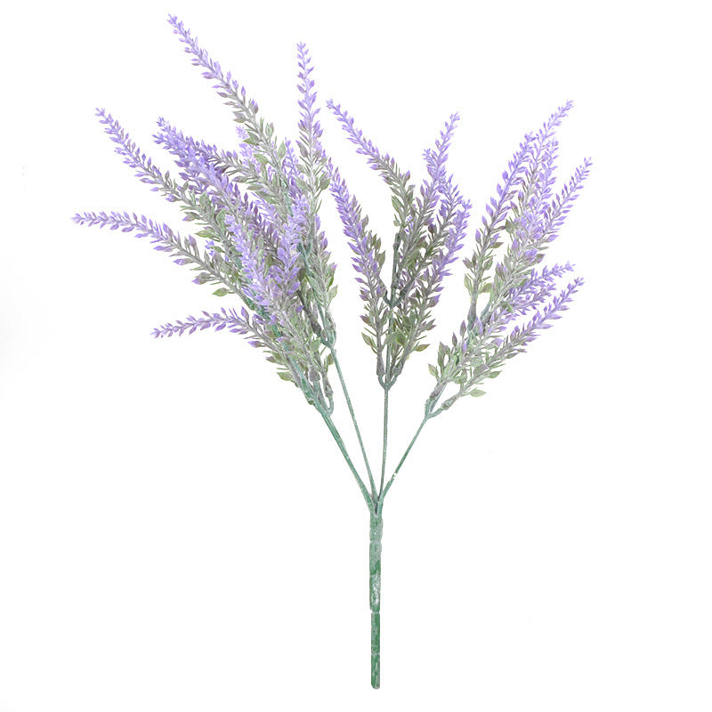 Elegant Lavender Faux Flower Bouquet - Perfect for Home, Hotels, Weddings, and Stylish Decor Accents