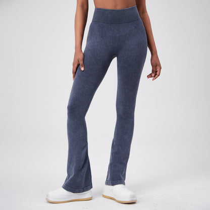 High Waisted Flared Yoga Pants with Scrunch Butt Design Comfortable and Versatile Leggings for Workout Running and Everyday Wear