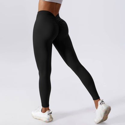 Women's Breathable Quick Dry Peach Butt Lifting Leggings Soft Brushed Fabric Yoga Pants for Comfort Style