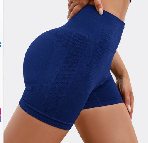 High Waisted Seamless Smile Nylon Yoga Shorts for Women Butt Lifting Comfortable Fitness Activewear for Gym Workouts