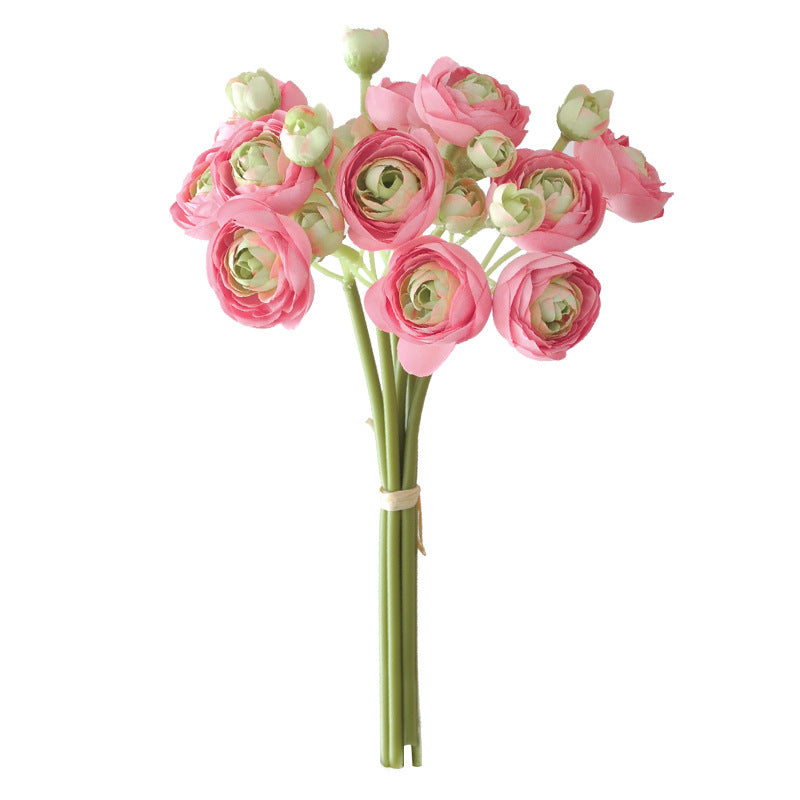 Stunning Miniature Handheld Bouquet of Artificial Flowers - Perfect for Wedding, Bridesmaid Photography Props, Home Décor, and Lotus Flower Arrangements