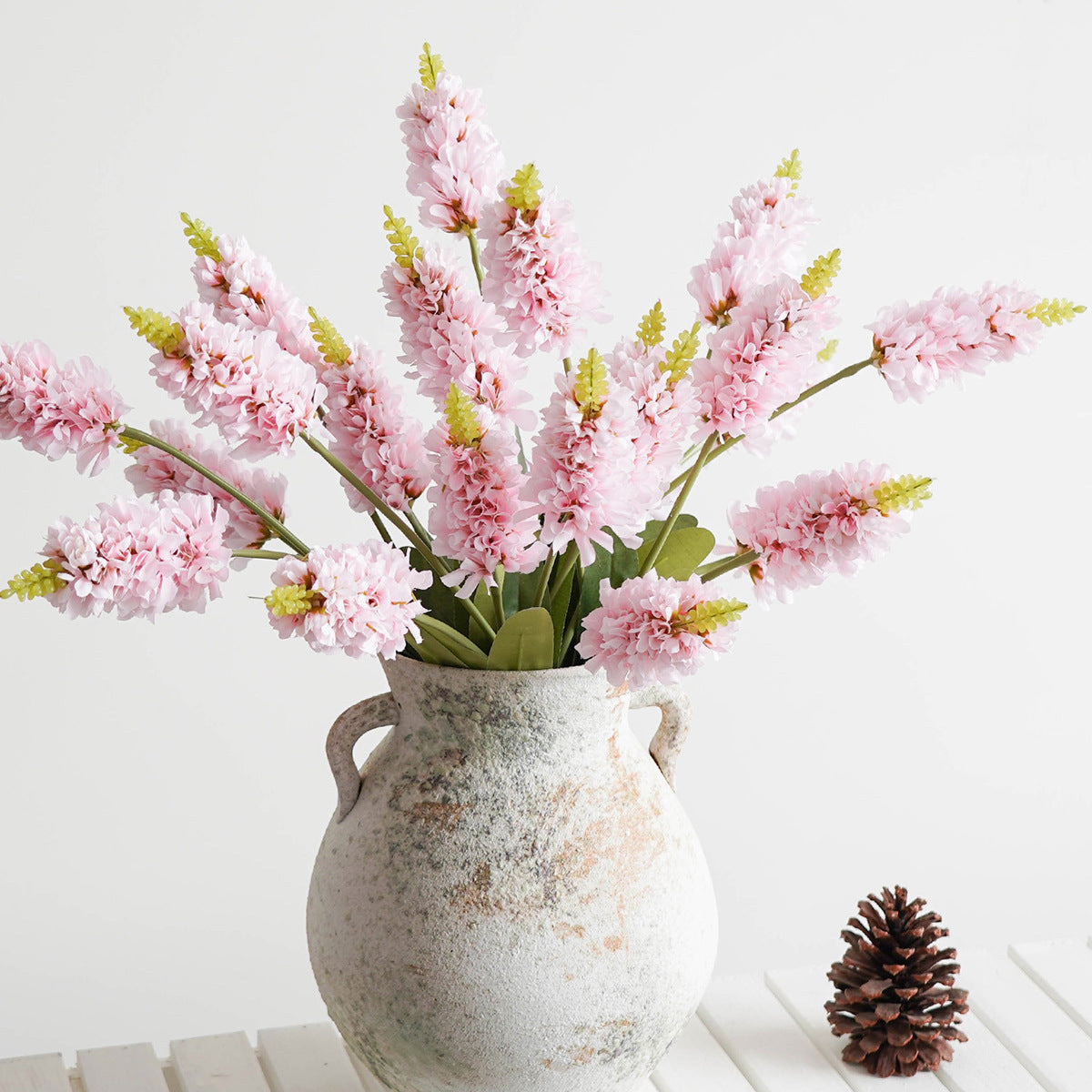 Realistic Lavender Hyacinth Artificial Flowers - Perfect Table Decor for Fresh and Airy Home Styles | Faux Floral Arrangements for Weddings and Special Events