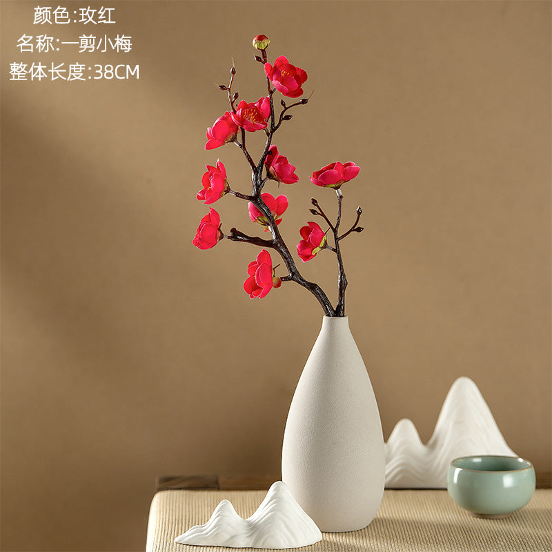 Stunning INS Flower Branch - Realistic Artificial Plum Blossom Greenery for Wedding Decor & Craft Projects | MW36895