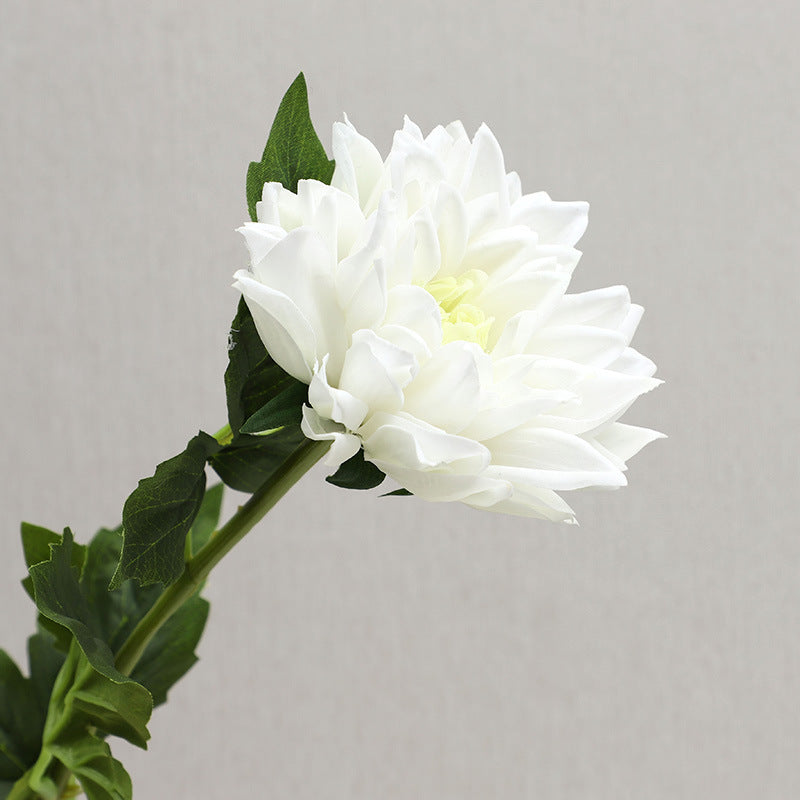 Feel Moisturizing Dahlia Faux Flowers for Home Decoration - Elegant Living Room and Dining Table Centerpiece