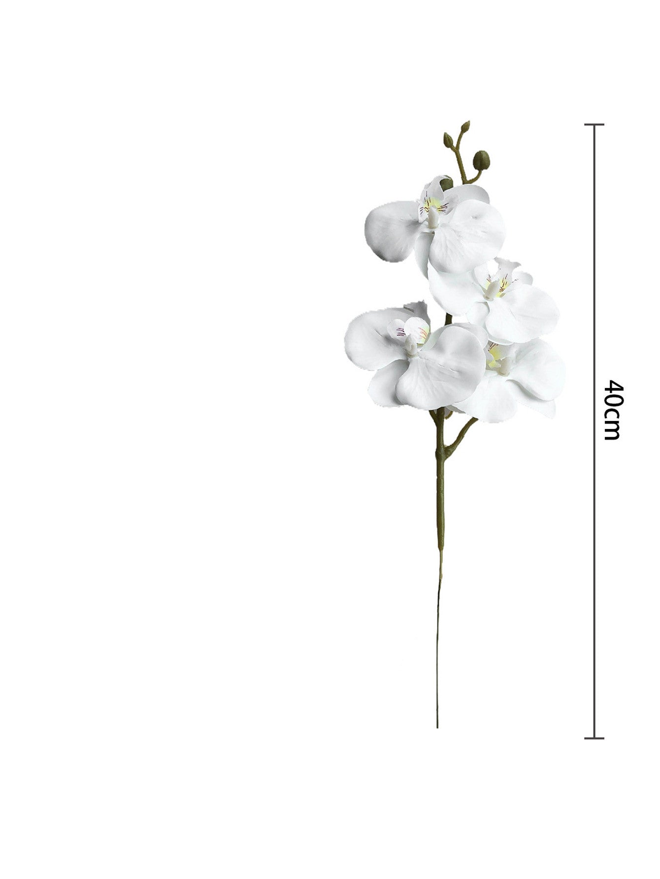 7-Piece 3D Realistic Silk Orchid Flower Arrangement – Perfect for Weddings, Home Decor, and Elegant Floral Displays