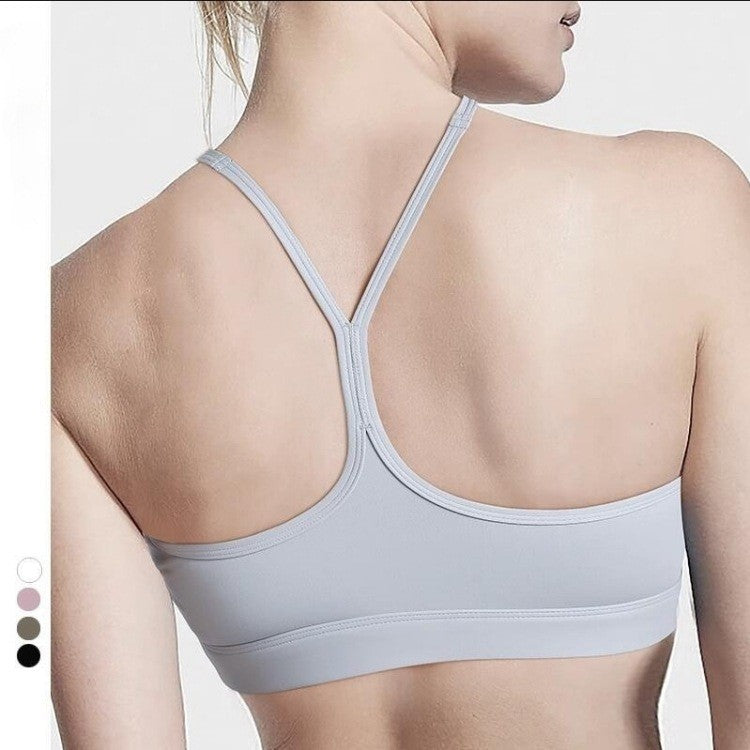 Seamless Wireless Sports Bra for Women High Elasticity Breathable Comfort for Yoga and Activewear with Beautiful Back Design