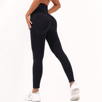 Nvgtn Seamless High Waist Yoga Pants for Women Solid Color Leggings for Comfort Peach Like Lift Beauty