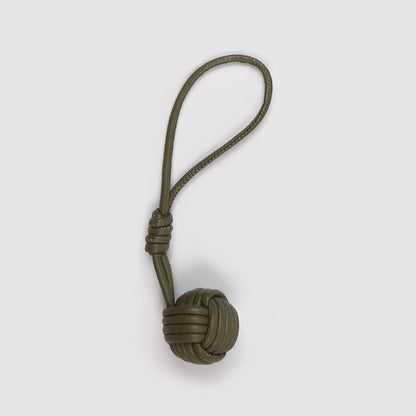 Korean Inspired Handmade Snowball Charm Unique Woven Design for Versatile Women's Bag Accessories Quality Handbag Pendant