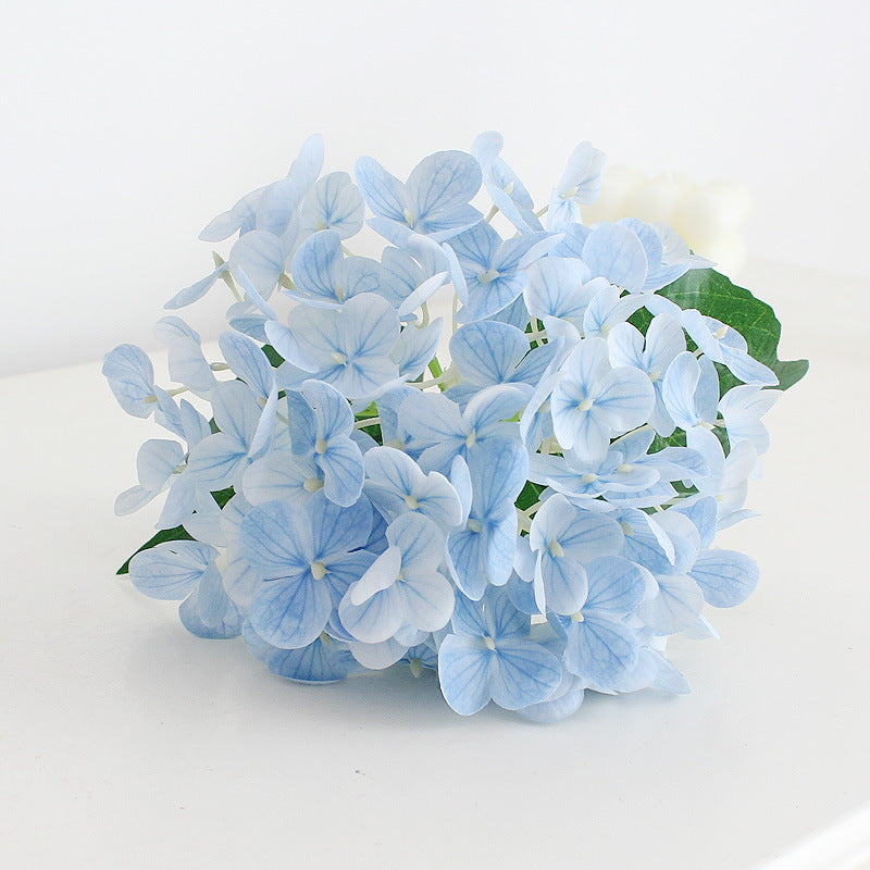 Realistic 72-Petal Hydrangea - Luxurious 3D-Printed Faux Floral Arrangement for Weddings and Home Decor - Long-Lasting Hydrating Effect