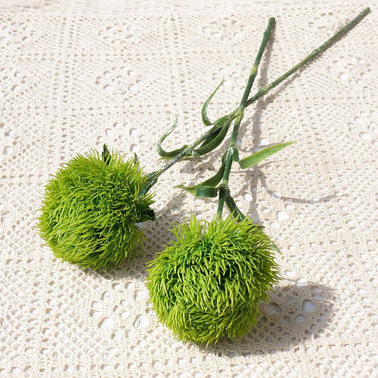 Realistic Green Bamboo Balls - Artificial Plastic Flowers for Home, Hotels, Stores, Weddings, and Photography Decor | Lifelike Greenery for Stunning Interior Design