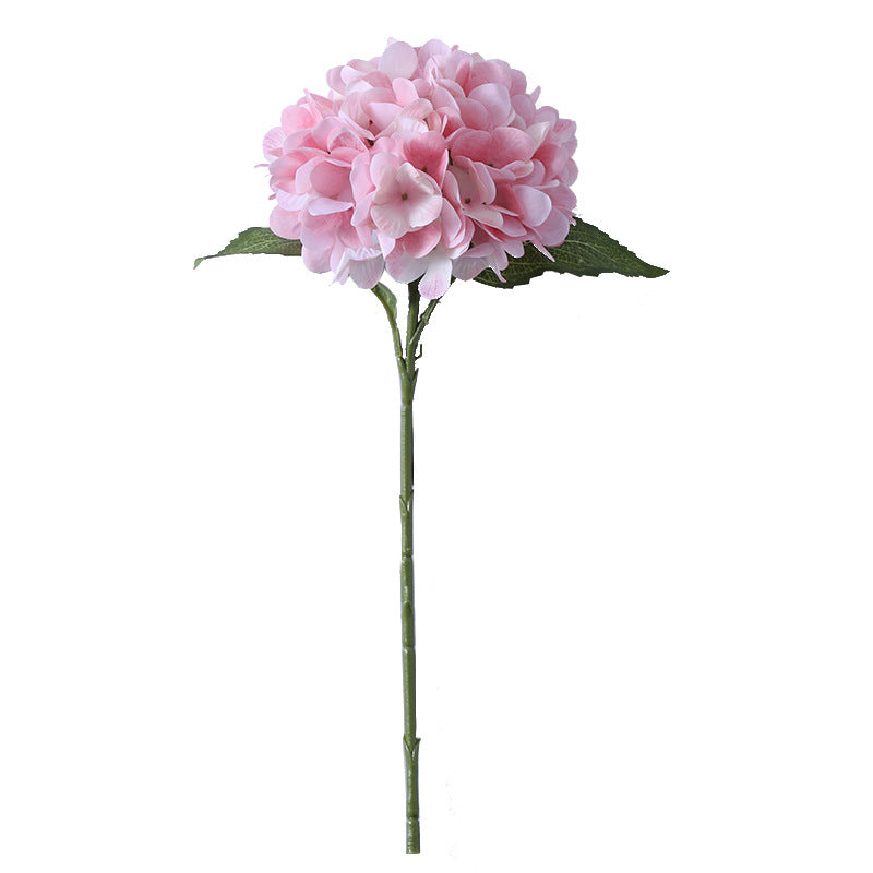 Single Stem Realistic Hydrangea Flower - Perfect for Weddings, Event Venues, and Hotel Decorations