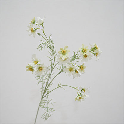 Elegant Scandinavian-Inspired Long Stemmed Artificial Persian Daisy Flowers for Bedroom and Living Room Décor – Perfect Faux Floral Arrangement for Tables and Vases