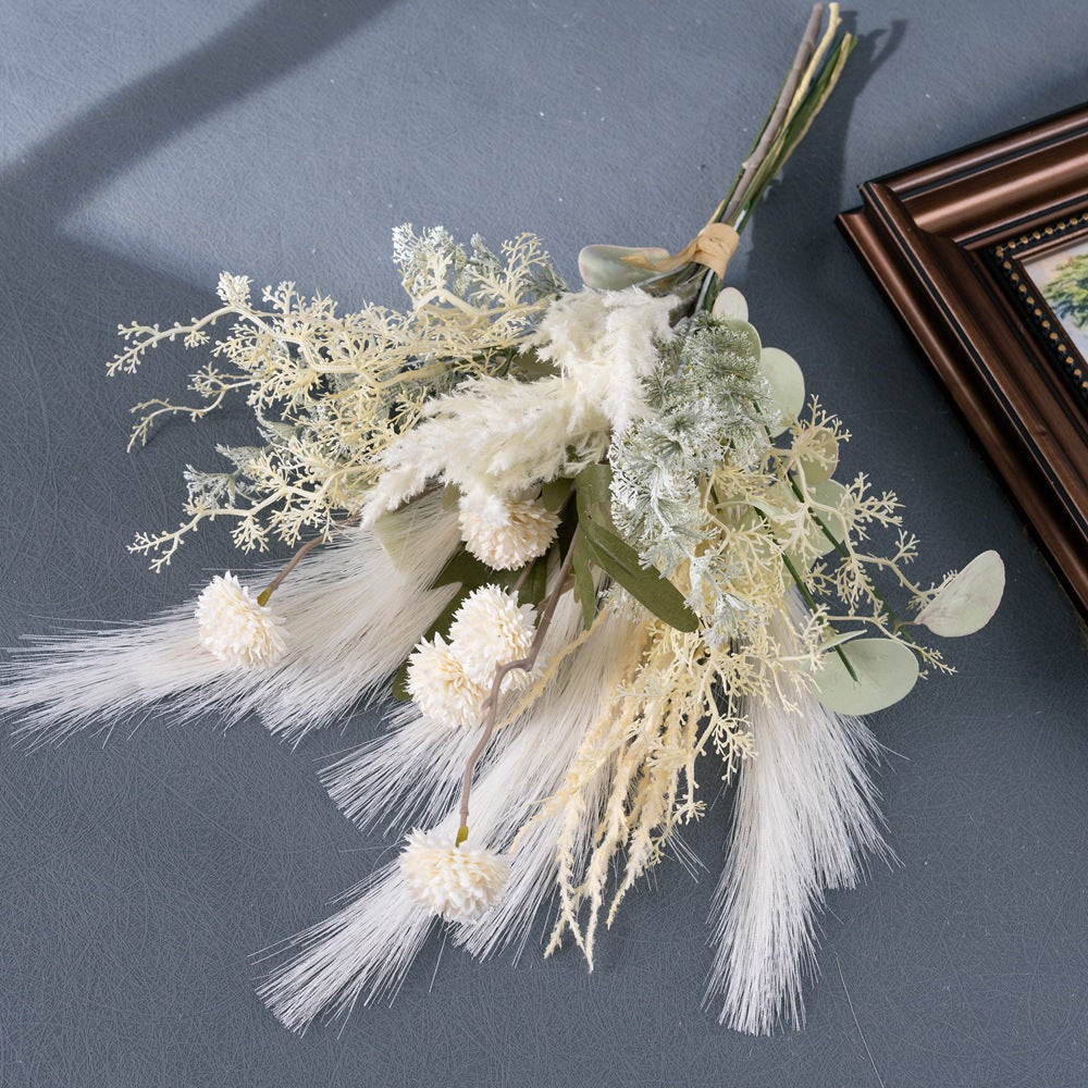 Handheld Bouquet with Na Zi Fragrance - Realistic Floral Design for Home Décor, Wall Decoration, and Hanging Display - CF01323