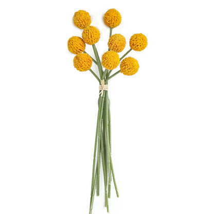 Realistic Faux Chrysanthemum Bouquet - Nordic Home Decor for Dining Room Centerpieces, Perfect for Flower Arrangements, Photography Props, and Long-lasting Plastic Faux Flowers