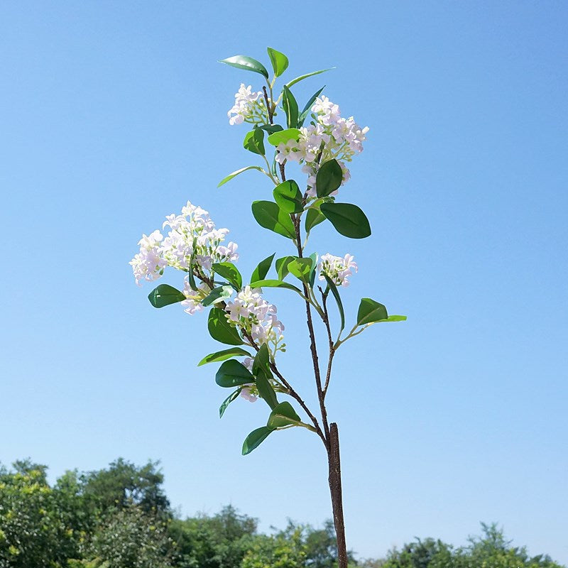 Elegant Luxury Faux Flowers - Fragrant Mountain Blossoms for Home Décor, Wedding Decorations & Event Props