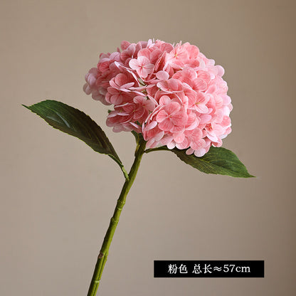 Realistic Hydrangea Floral Centerpiece for Home, Weddings, and Hotels - 3D Touch, Moisture-Proof Decor with Lifelike Design