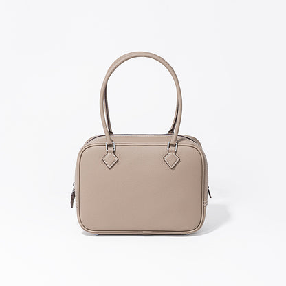 Quality Vintage Style Leather Handbag for Women Chic Retro Pillow Bag for Commuting