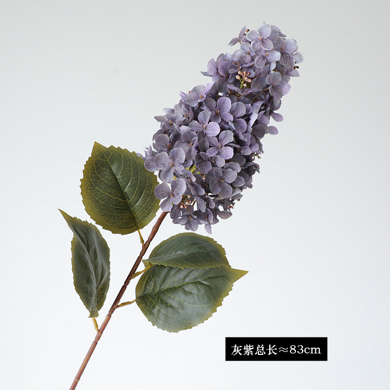 Realistic Faux Hydrangea Flower with High Branch for Hotel Decorations and Wedding Arrangements – Beautiful Artificial Buddha Pagoda Design