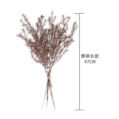 Elegant Long-Handled Faux Rosemary Stems - Perfect for Wedding Decor, Home Accents, and INS-Style Arrangements | YC1088