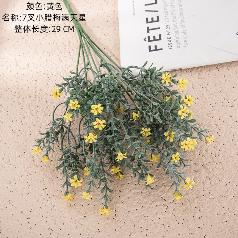 Stunning Faux Flower Starry Sky Plant - Perfect for Weddings & Elegant Home Decor - Trendy INS Style Craft - Model MW05556