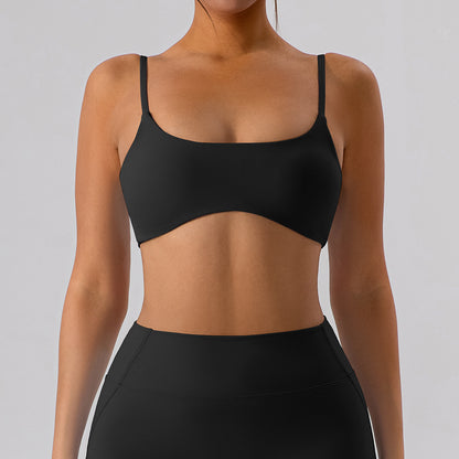 Women's Moisture Wicking Racerback Yoga Bra for Pilates and Fitness Supports Active Lifestyles with a Sleek Design