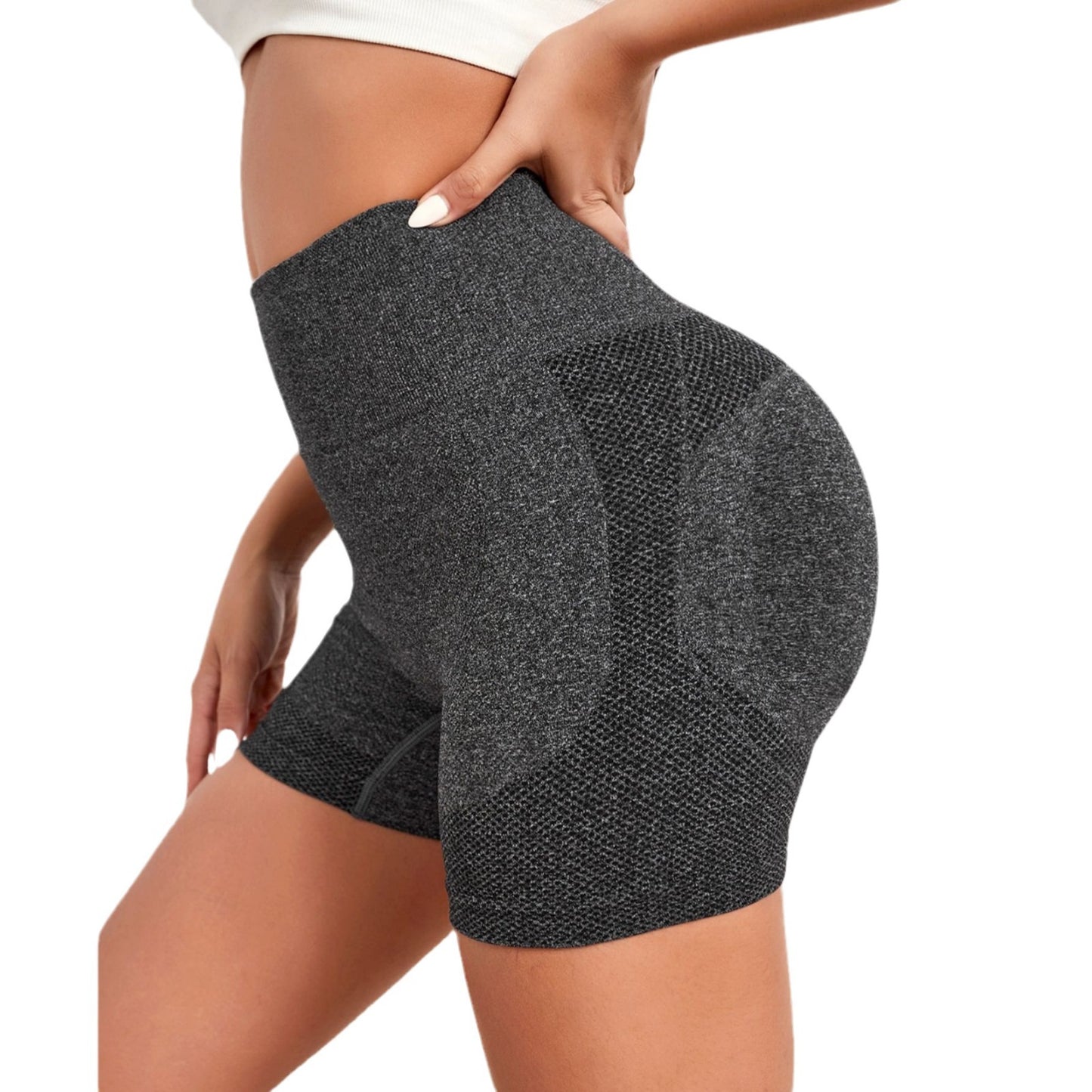 Seamless High Waisted Peach Butt Yoga Shorts for Women Quick Dry Butt Lifting and Comfortable Athletic Running Shorts for Fitness and Workouts