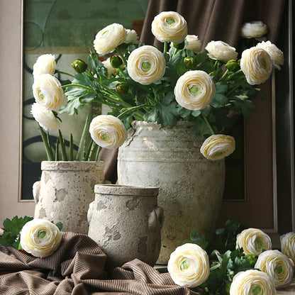 Double-Ended Faux Lotus Flowers for Elegant Floral Arrangements - Perfect for Living Room and Dining Table Decor - Stunning Indoor Display