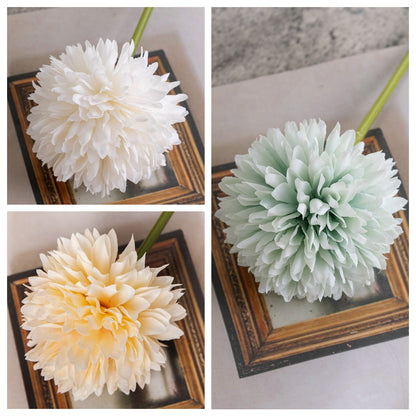 Stunning Faux Dandelion Spike Flowers - Realistic Greenery for Wedding Decor | Trendy INS Style | PJ1049