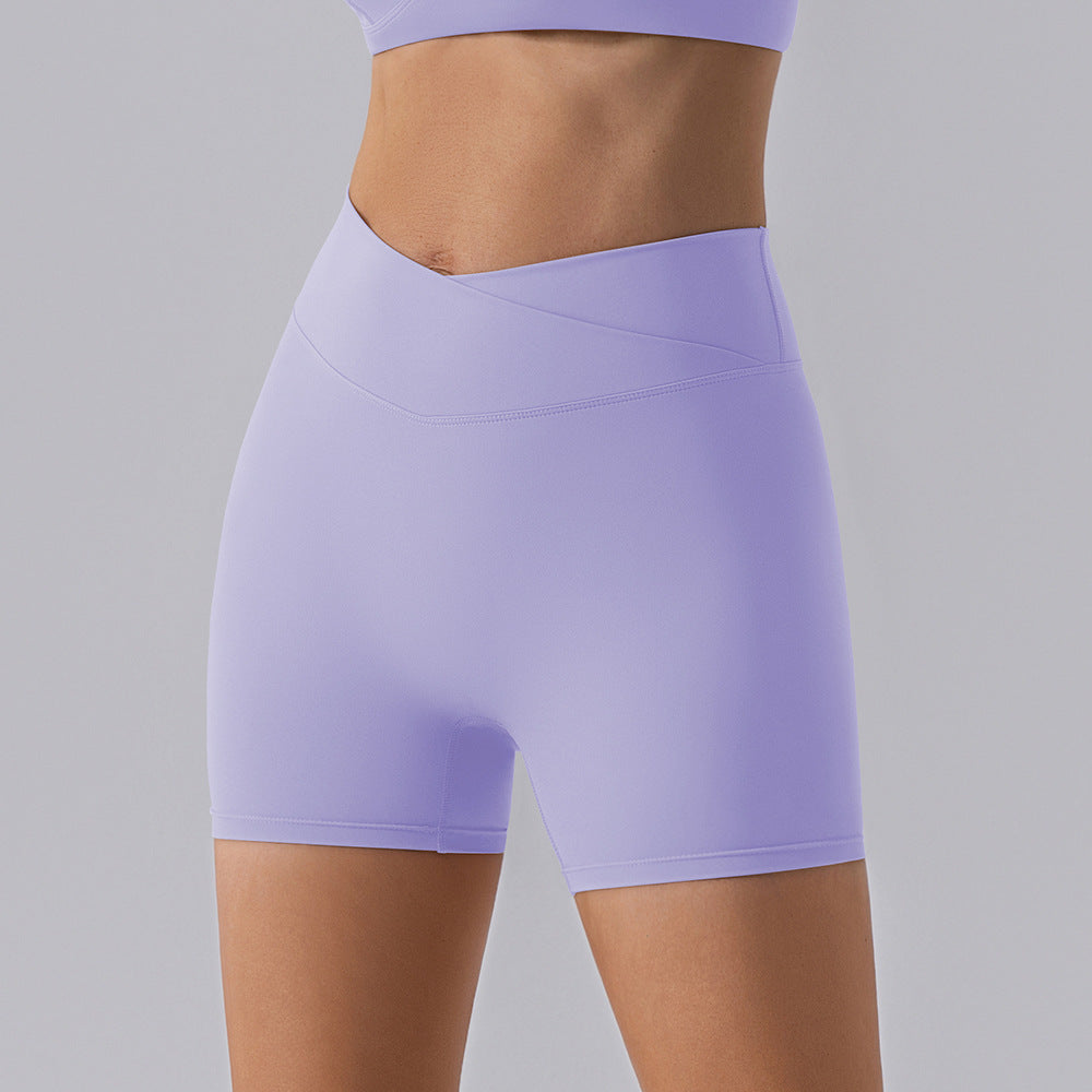 High Waisted Stretchy Peach Butt Lifting Fitness Shorts for Women Quick Dry Figure Flattering Yoga Shorts with 3 Inch Inseam for Comfort and Performance