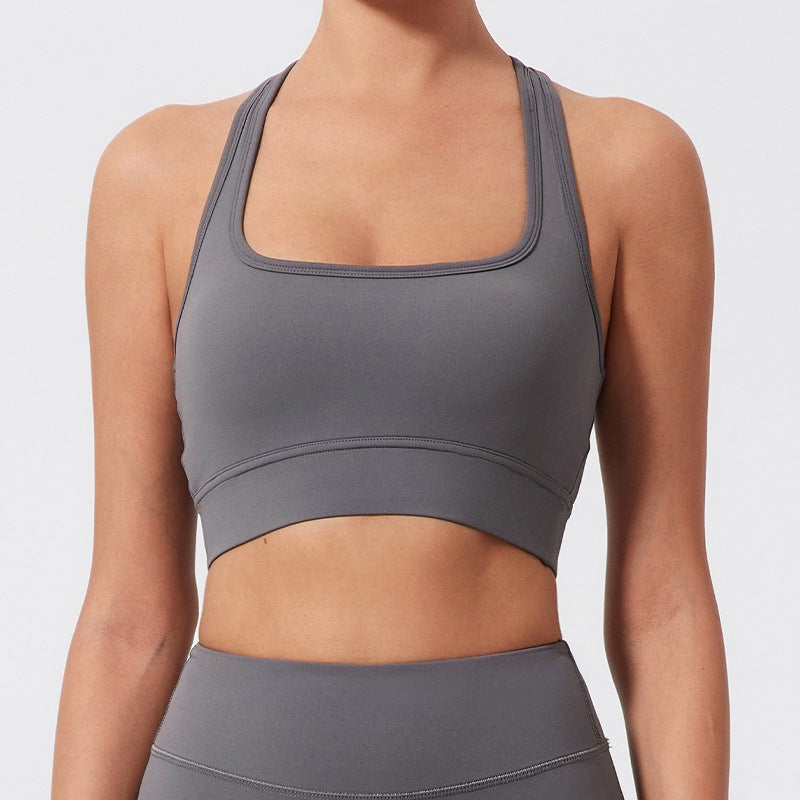 Breathable Sports Bra for Yoga and Gym Supportive and for Running and Fitness Workouts