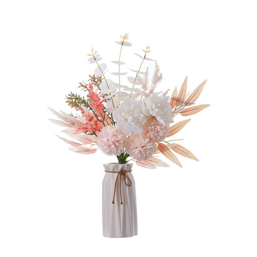 Stunning Faux Dandelion Bouquet for Wedding Decor – INS Style Home Accent – Realistic Artificial Flowers YC1059