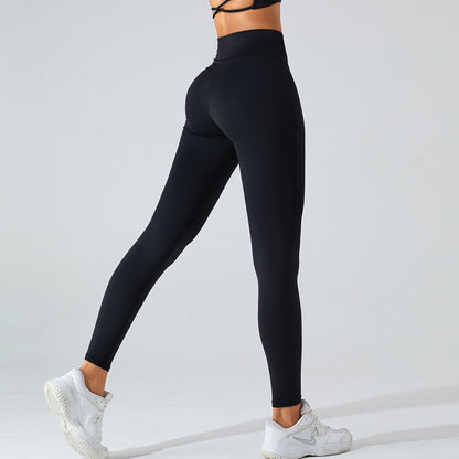 High Waisted Quick Dry Yoga Pants for Women Tummy Control and Butt Lifting Fitness Leggings for Running and Workout