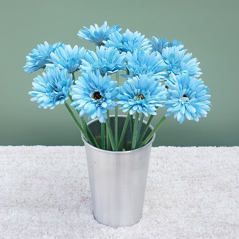 Realistic African Daisy Artificial Flowers for Home Decor - Perfect for Weddings, Photography, and Floral Arrangements