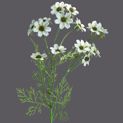 Realistic Single Stem Daisy Flower - Perfect for Minimalist Home Decor, Table Centerpiece, and Photography Props