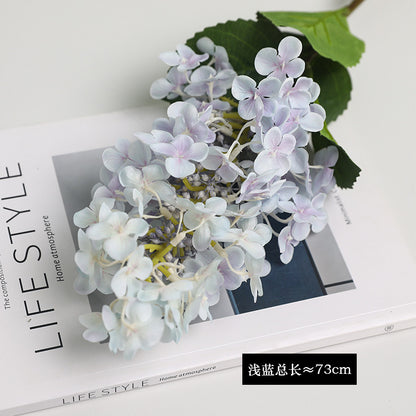 Single Stem Buddha Tower Hydrangea Artificial Flower - Perfect for Hotel and Restaurant Decor, Wedding Venue Styling, Photographic Props, and Elegant Faux Floral Arrangements