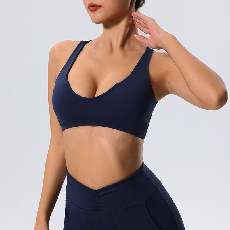 High Impact Women's Sports Bra for Running and Yoga Plus Size Comfortable and Supportive Fitness Tank Top to Prevent Sagging