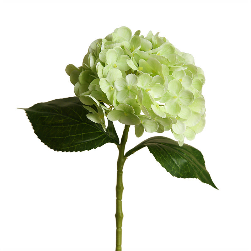 Fresh Touch Hydrangea Multi-Layered Exquisite Moisturizing Artificial Flower Arrangement for Elegant Living Room Decor