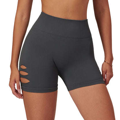 Seamless High Waisted Yoga Shorts for Comfort and Support Butt Lifting Athletic Shorts for Casual Running and Fitness Workouts Model 7711