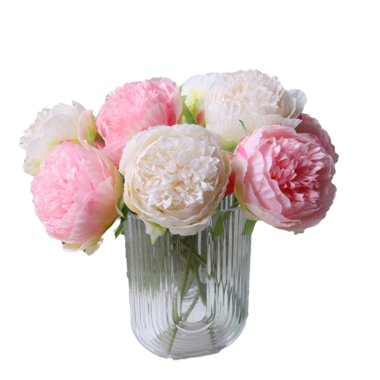 Realistic Silk Peony Artificial Flowers - Elegant Home Decor & Stunning Hair Accessories for All Occasions