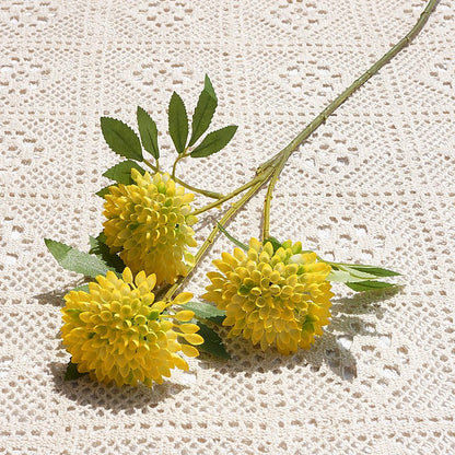 Realistic Faux Flower Honeycomb Fruit Stem Décor - Perfect for Home Accents, Wedding Celebrations, and Stylish Model Room Styling