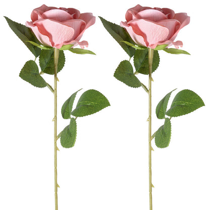 Lifelike Artificial Rose Flowers for Home Decor and Weddings - Perfect Faux Roses for Valentine’s Day and Special Occasions