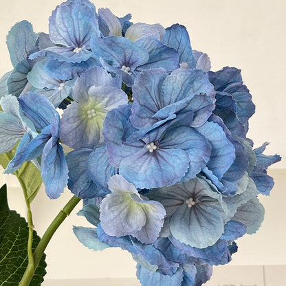 Luxurious Faux Hydrangea Lollipop Wedding Décor - Soft Touch, Moisture-Resistant Artificial Flowers for Elegant Event Styling