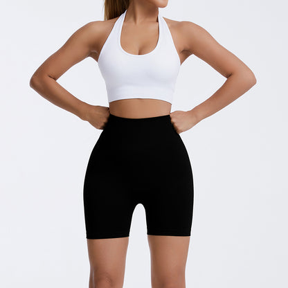 High Waisted Peach Butt Yoga Shorts for Women Summer Outdoor Quick Dry Fitness Shorts with Breathable Fabric and Tummy Control